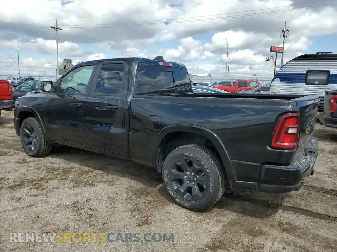 2 Photograph of a damaged car 1C6SRFBP5SN506206 RAM 1500 2025