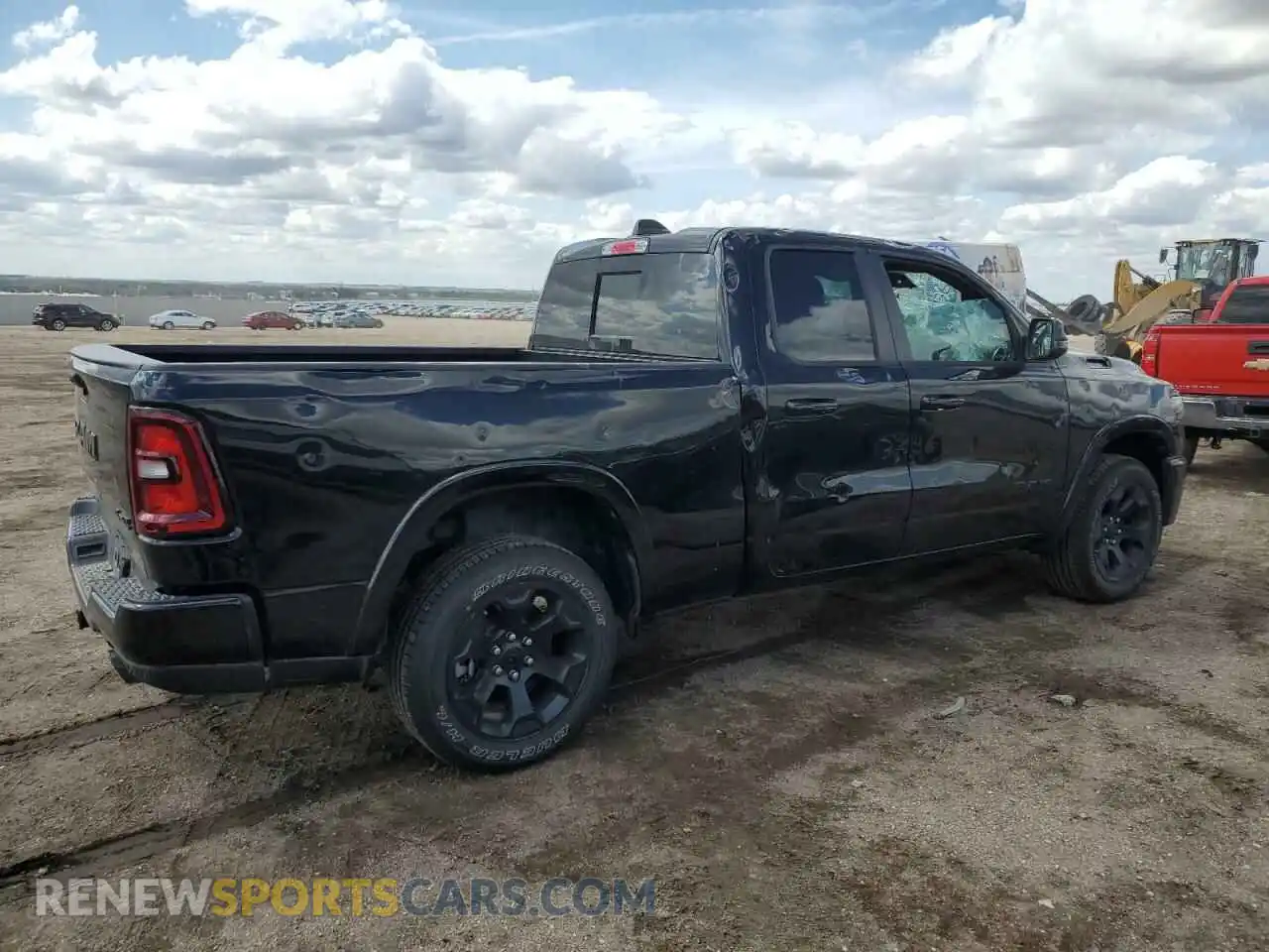 3 Photograph of a damaged car 1C6SRFBP5SN506206 RAM 1500 2025