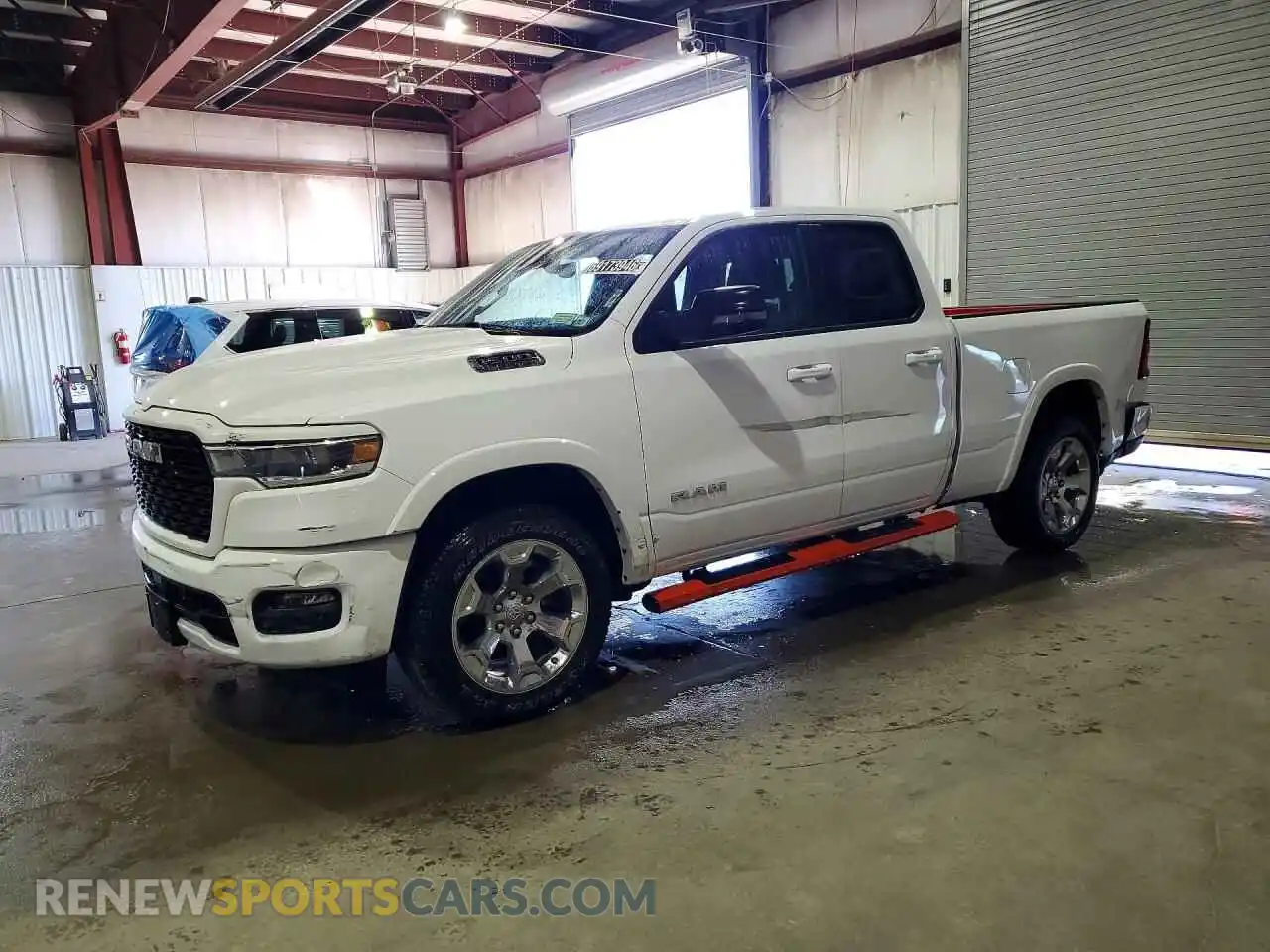 1 Photograph of a damaged car 1C6SRFBP8SN546294 RAM 1500 2025