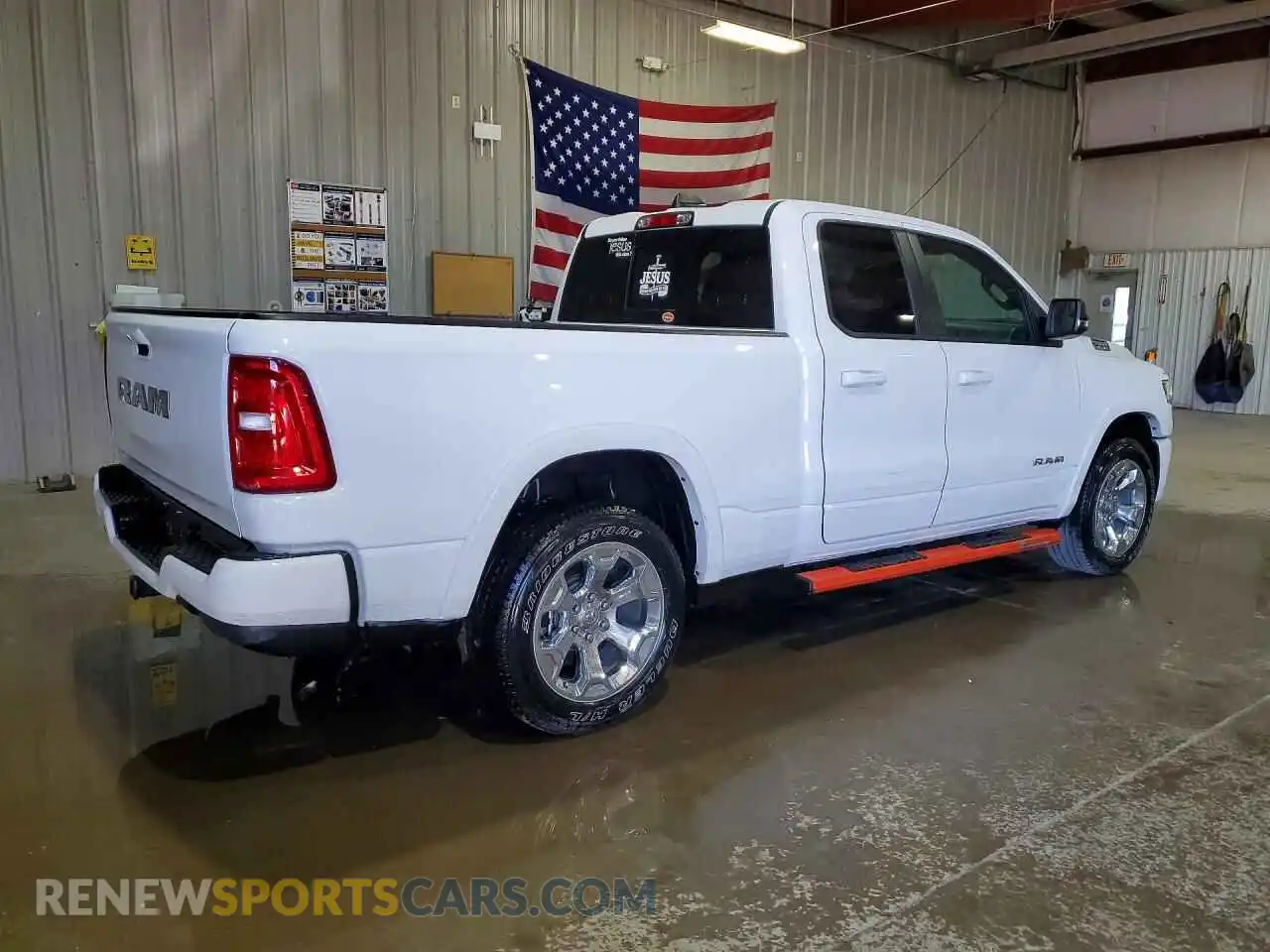 3 Photograph of a damaged car 1C6SRFBP8SN546294 RAM 1500 2025