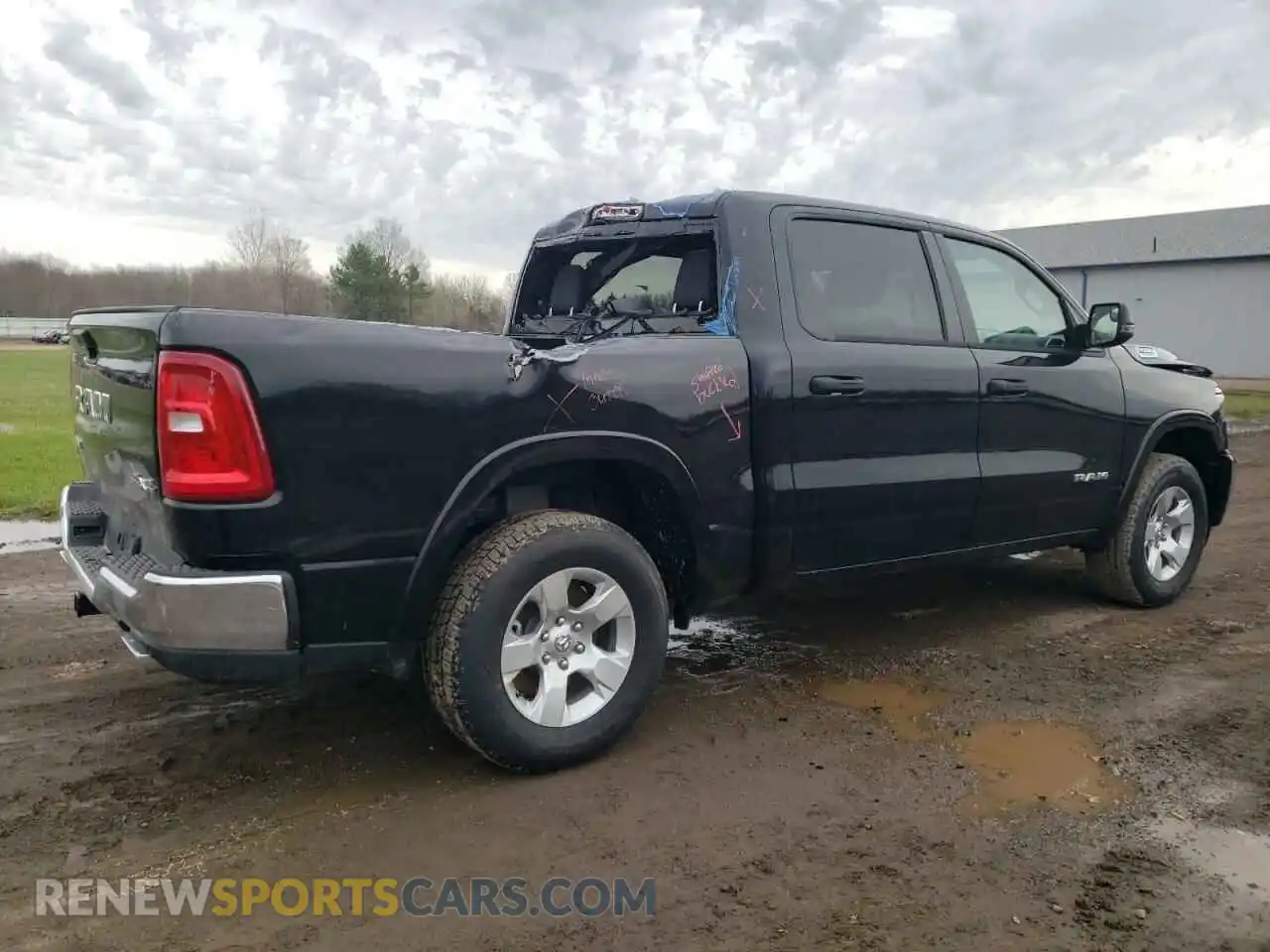 3 Photograph of a damaged car 1C6SRFFP0SN559311 RAM 1500 2025