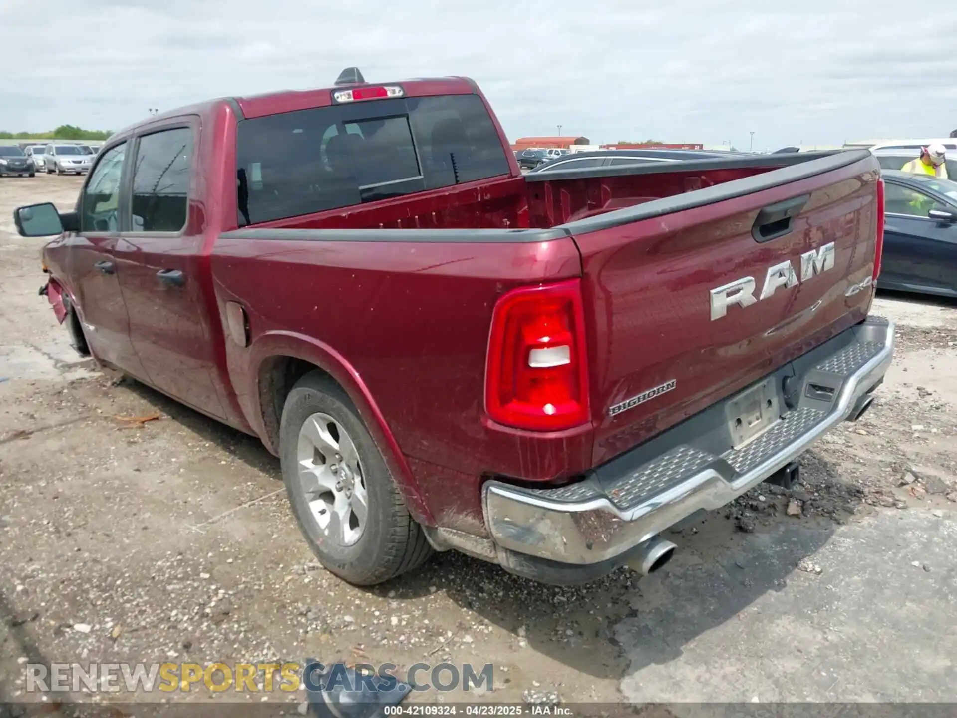 3 Photograph of a damaged car 1C6SRFFP0SN583236 RAM 1500 2025