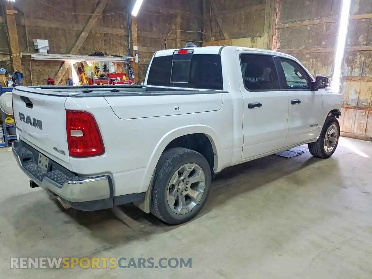 3 Photograph of a damaged car 1C6SRFFP0SN696071 RAM 1500 2025