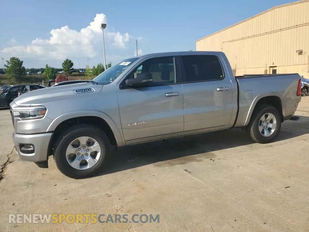 1 Photograph of a damaged car 1C6SRFFP0SN735340 RAM 1500 2025