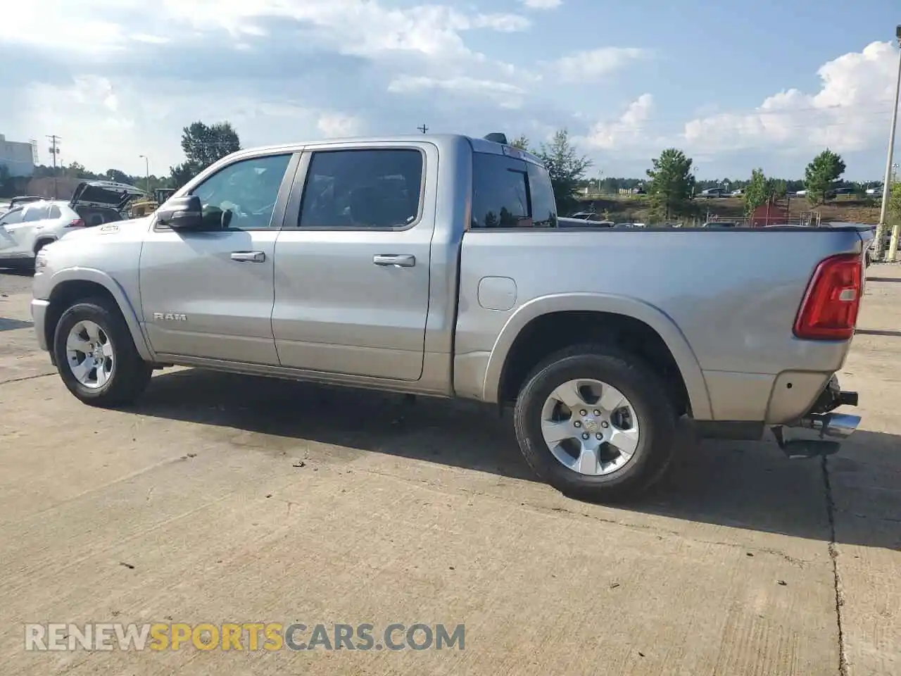 2 Photograph of a damaged car 1C6SRFFP0SN735340 RAM 1500 2025