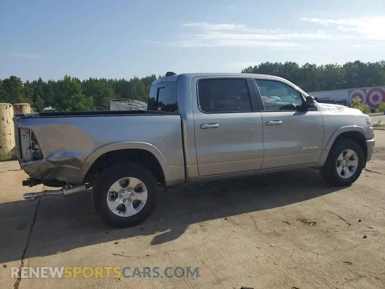 3 Photograph of a damaged car 1C6SRFFP0SN735340 RAM 1500 2025