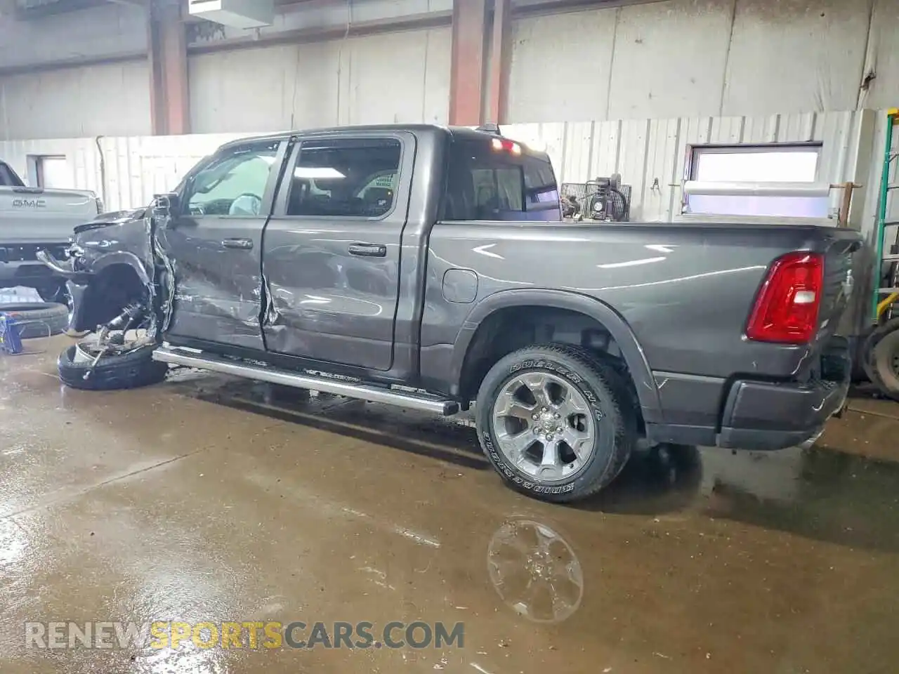 2 Photograph of a damaged car 1C6SRFFP0SN766426 RAM 1500 2025