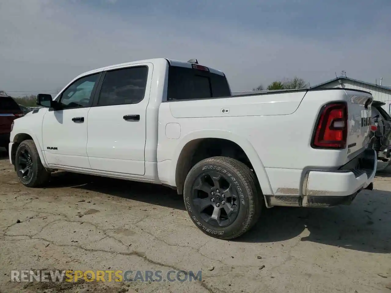 2 Photograph of a damaged car 1C6SRFFP1SN528665 RAM 1500 2025