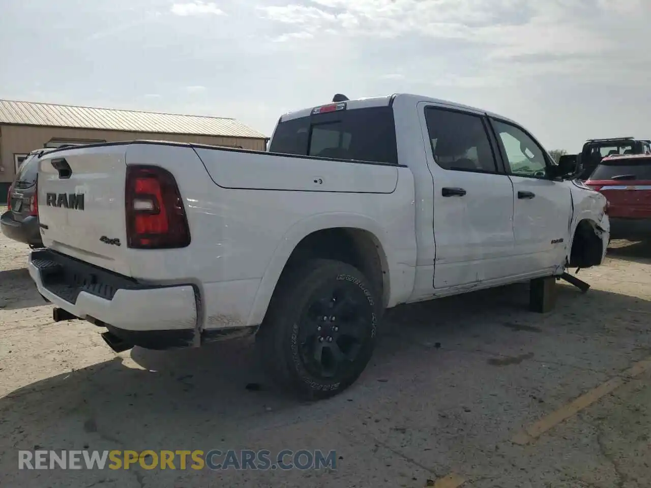3 Photograph of a damaged car 1C6SRFFP1SN528665 RAM 1500 2025
