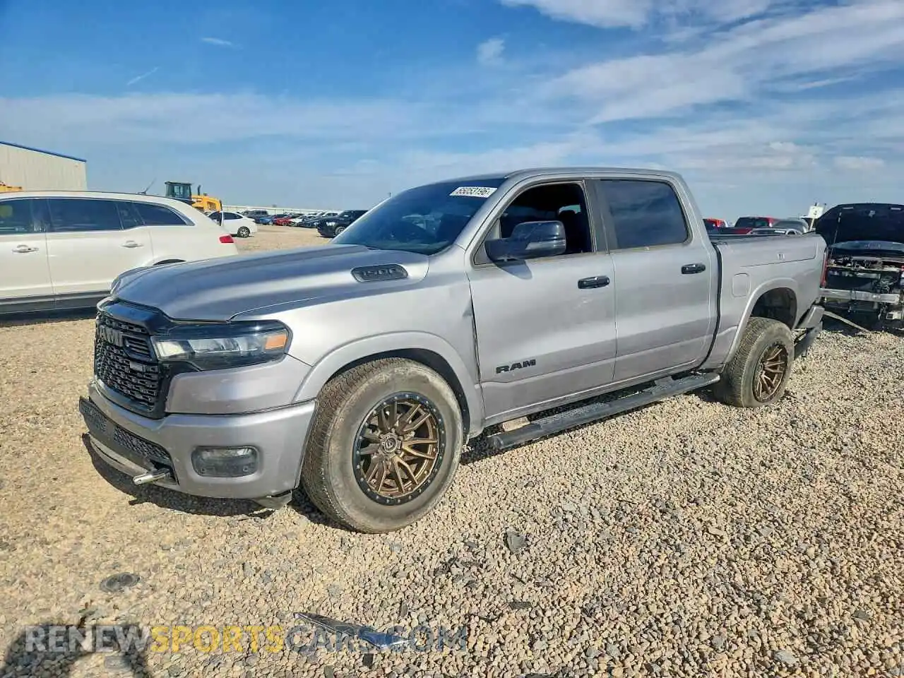 1 Photograph of a damaged car 1C6SRFFP1SN554473 RAM 1500 2025