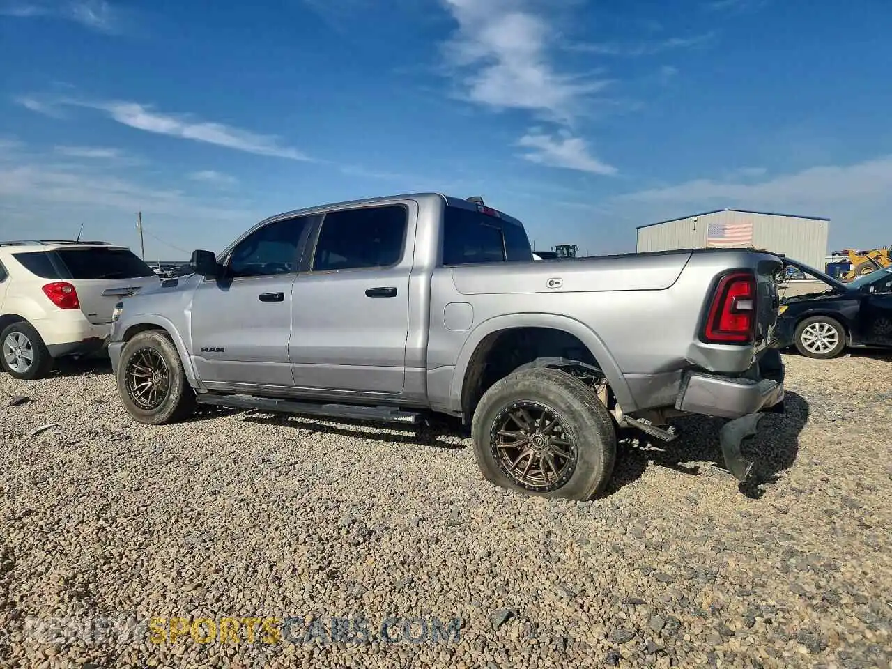 2 Photograph of a damaged car 1C6SRFFP1SN554473 RAM 1500 2025