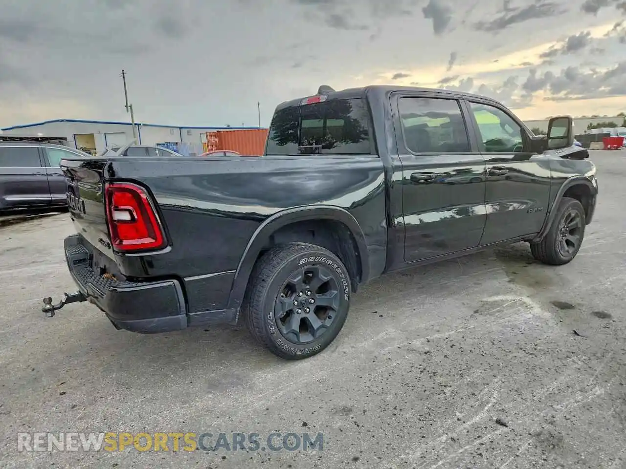 3 Photograph of a damaged car 1C6SRFFP1SN699383 RAM 1500 2025
