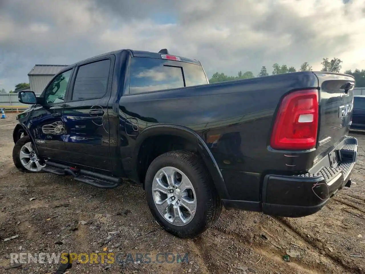 2 Photograph of a damaged car 1C6SRFFP4SN672467 RAM 1500 2025
