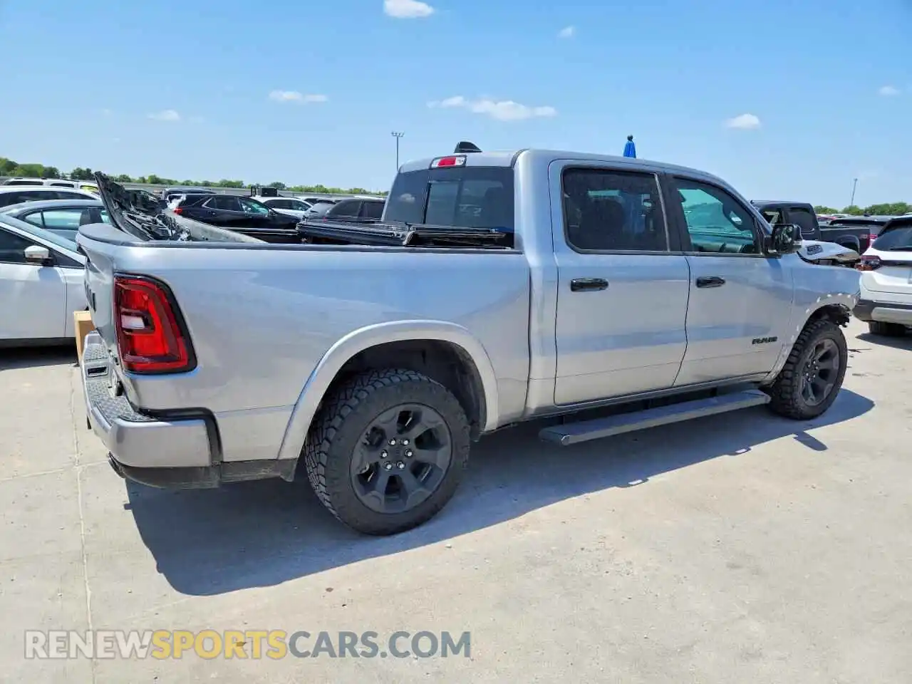 3 Фотография поврежденного автомобиля 1C6SRFFP5SN516955 RAM 1500 2025