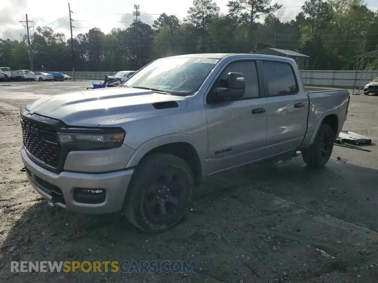 1 Photograph of a damaged car 1C6SRFFP5SN535005 RAM 1500 2025