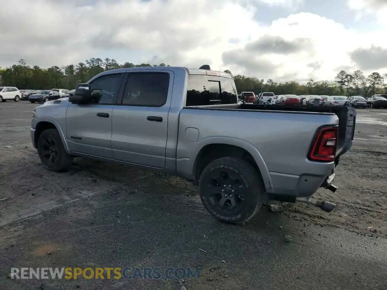 2 Photograph of a damaged car 1C6SRFFP5SN535005 RAM 1500 2025