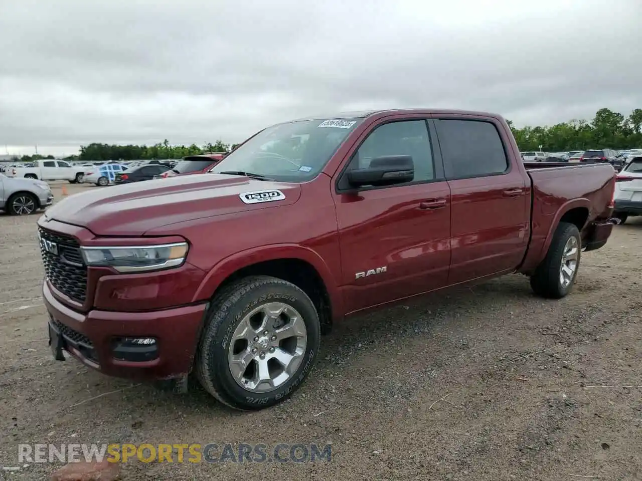 1 Photograph of a damaged car 1C6SRFFP5SN599982 RAM 1500 2025