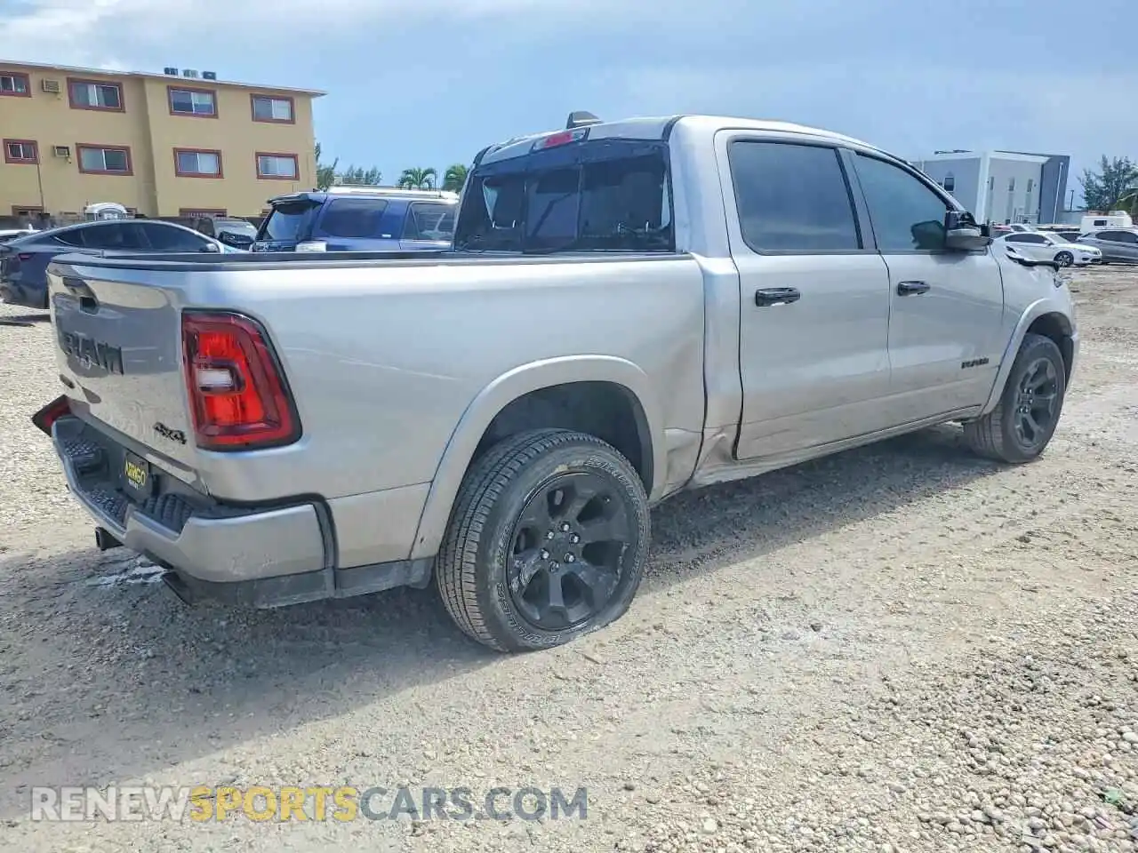 3 Photograph of a damaged car 1C6SRFFP6SN541332 RAM 1500 2025