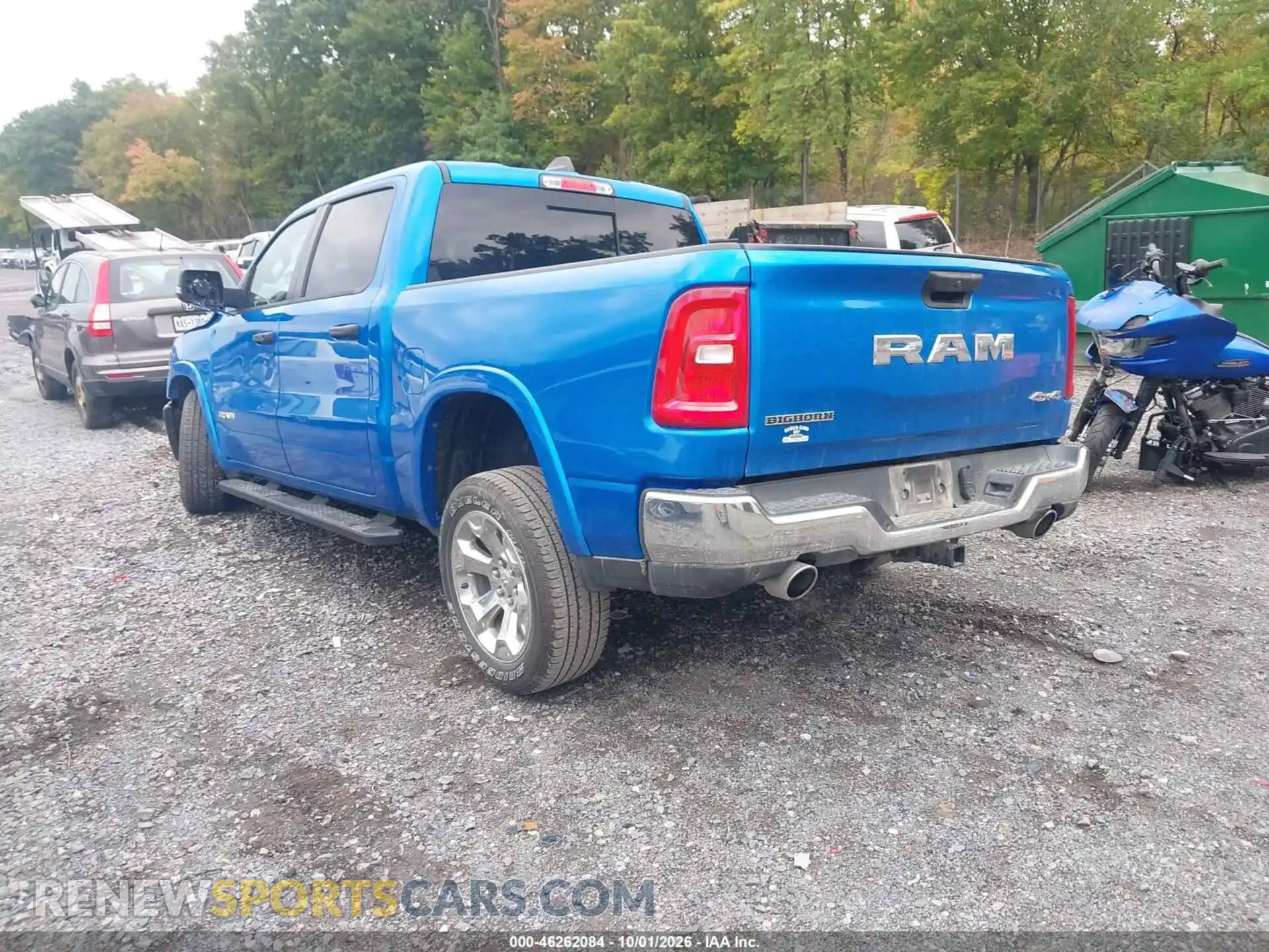 3 fotografías del automóvil dañado 1C6SRFFP6SN693479 RAM 1500 2025