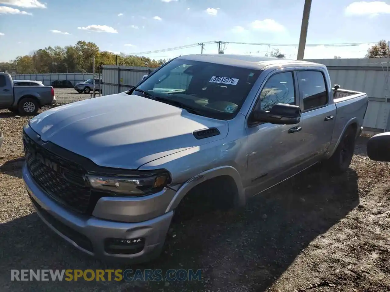 1 Photograph of a damaged car 1C6SRFFP7SN544921 RAM 1500 2025
