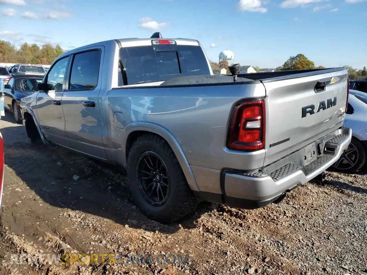 2 Photograph of a damaged car 1C6SRFFP7SN544921 RAM 1500 2025