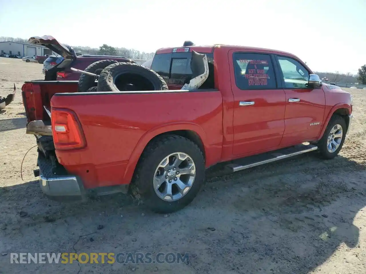3 Photograph of a damaged car 1C6SRFFP8SN506775 RAM 1500 2025