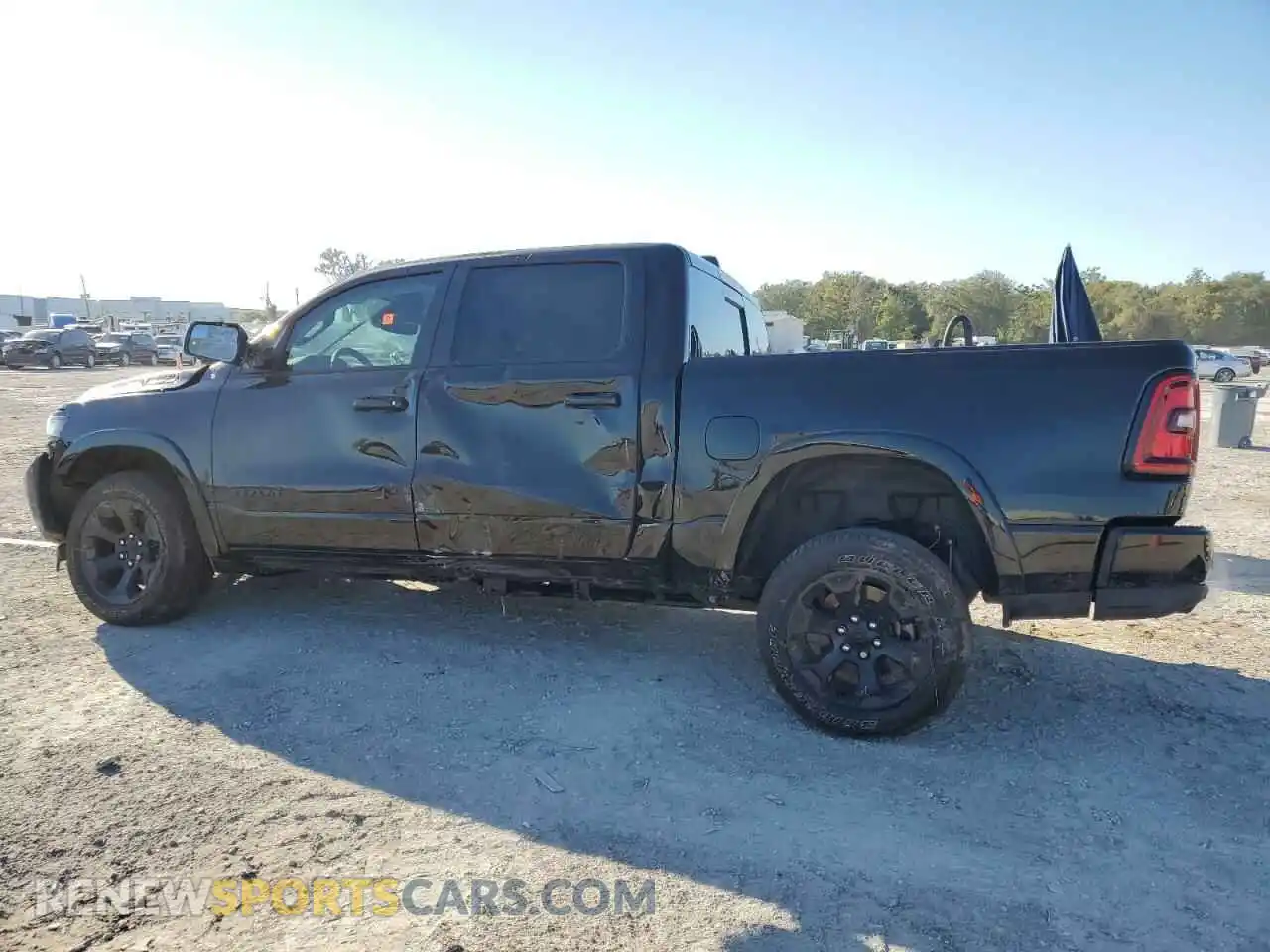 2 Photograph of a damaged car 1C6SRFFP8SN518134 RAM 1500 2025