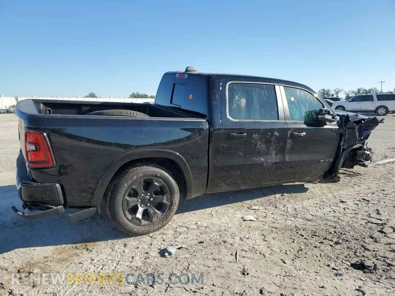 3 Photograph of a damaged car 1C6SRFFP8SN518134 RAM 1500 2025