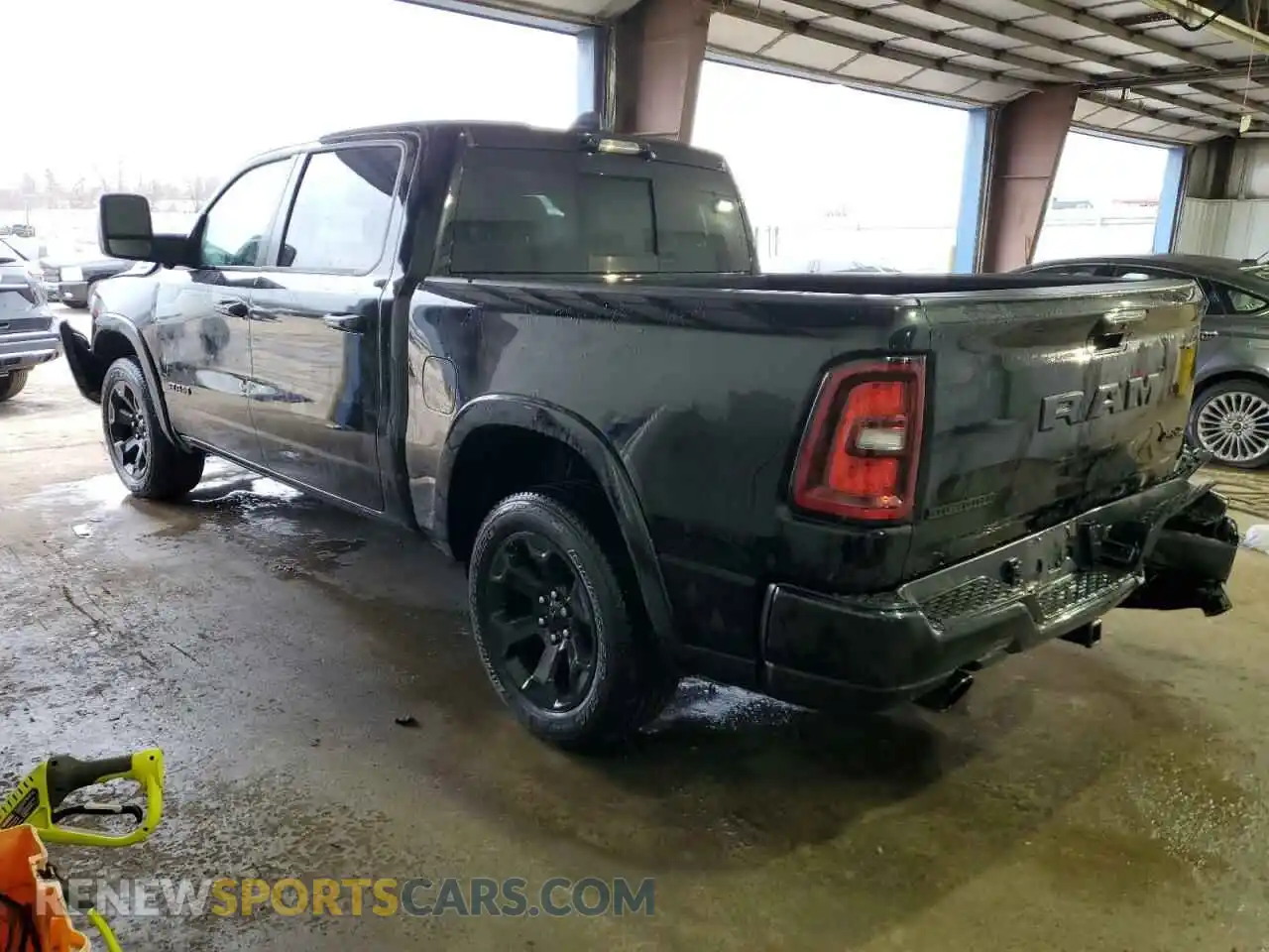 2 Photograph of a damaged car 1C6SRFFPXSN511220 RAM 1500 2025