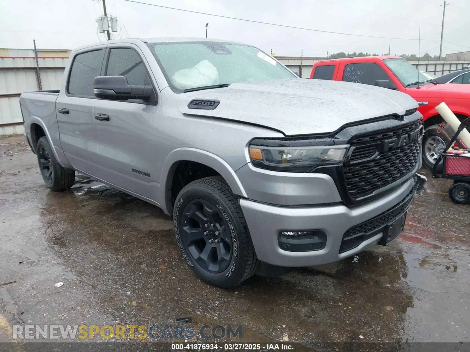 1 Photograph of a damaged car 1C6SRFFPXSN511394 RAM 1500 2025