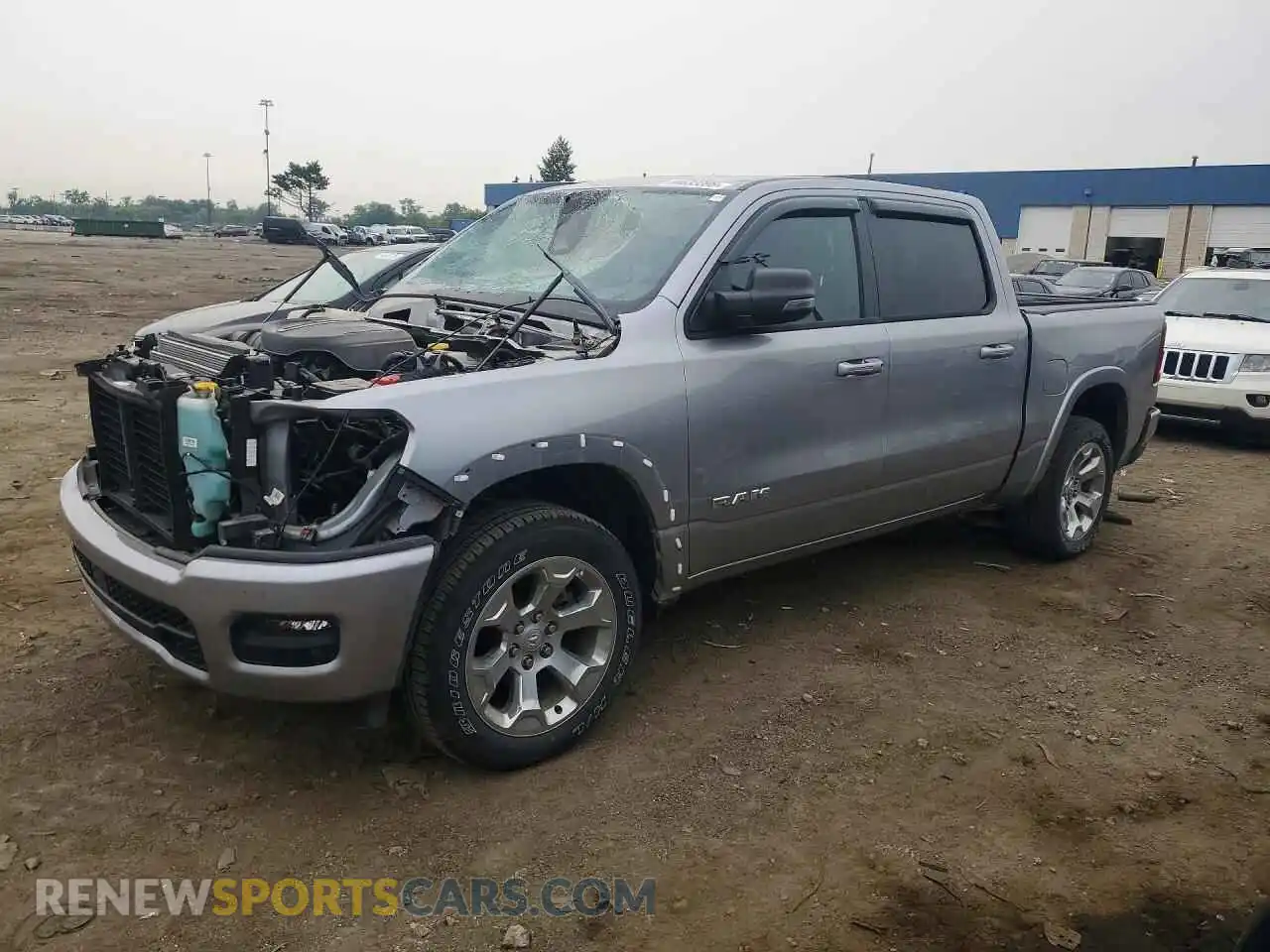 1 Photograph of a damaged car 1C6SRFFPXSN515669 RAM 1500 2025