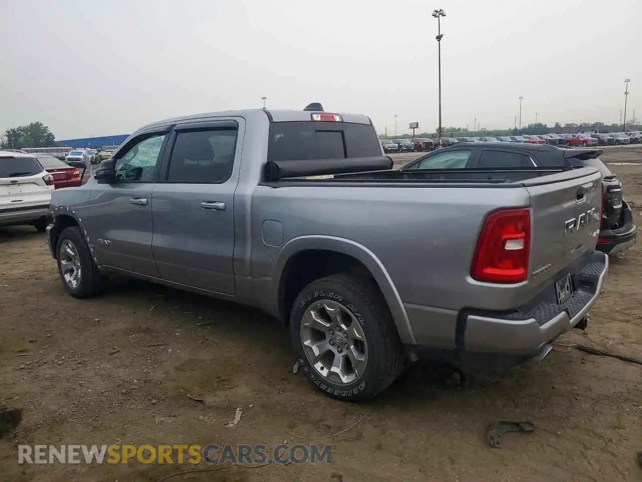 2 Photograph of a damaged car 1C6SRFFPXSN515669 RAM 1500 2025