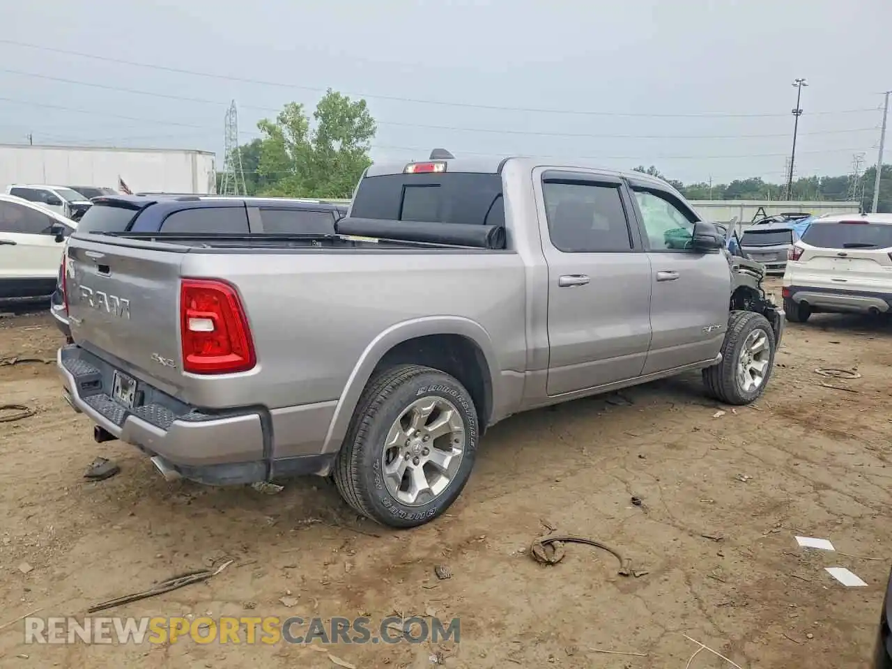 3 Photograph of a damaged car 1C6SRFFPXSN515669 RAM 1500 2025