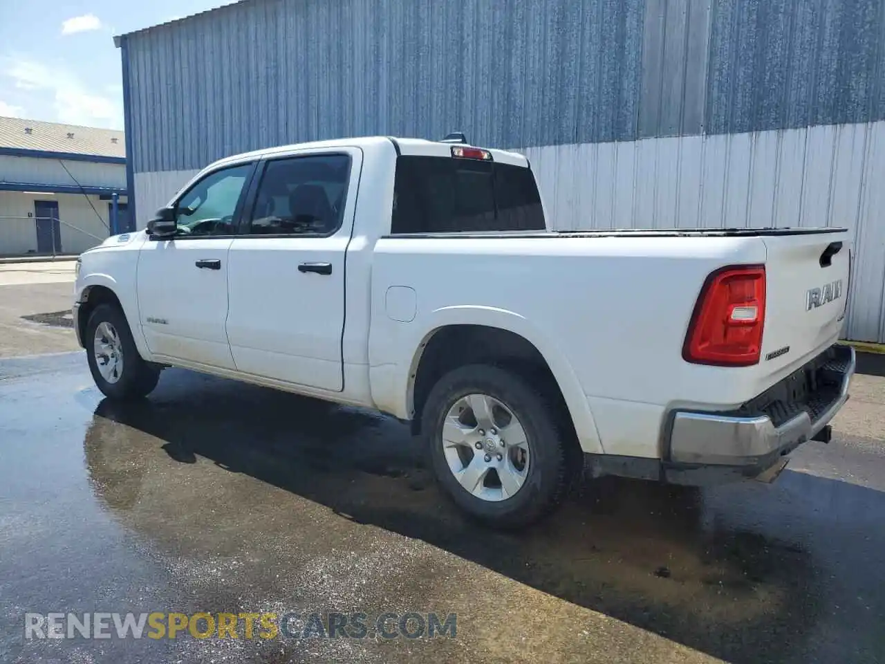 2 Photograph of a damaged car 1C6SRFFPXSN562247 RAM 1500 2025