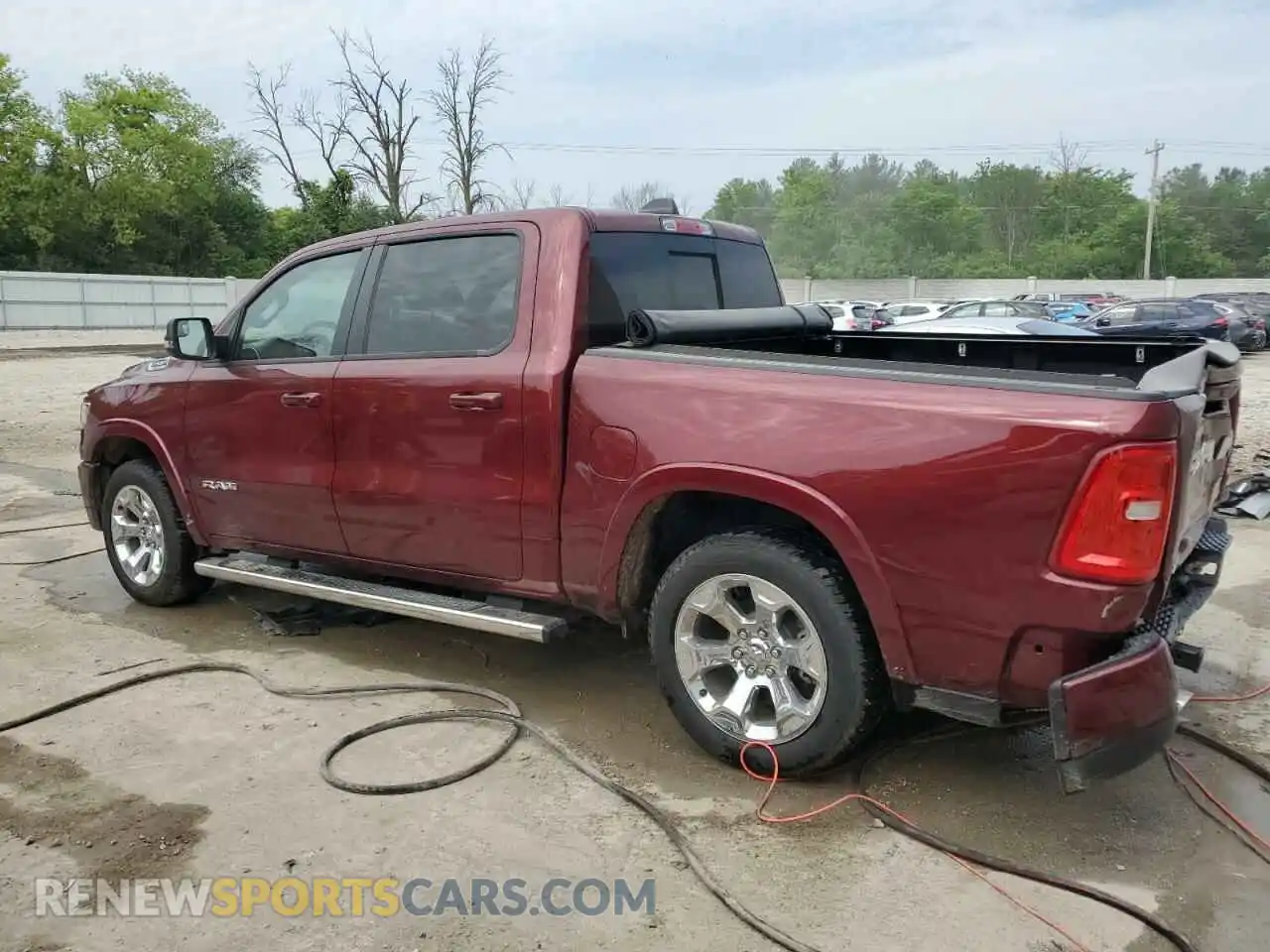 2 Photograph of a damaged car 1C6SRFFPXSN610474 RAM 1500 2025