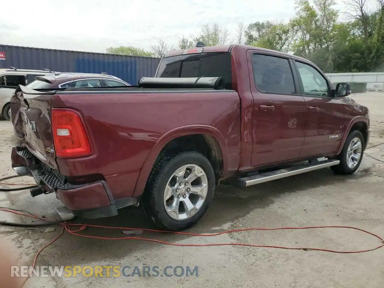 3 Photograph of a damaged car 1C6SRFFPXSN610474 RAM 1500 2025