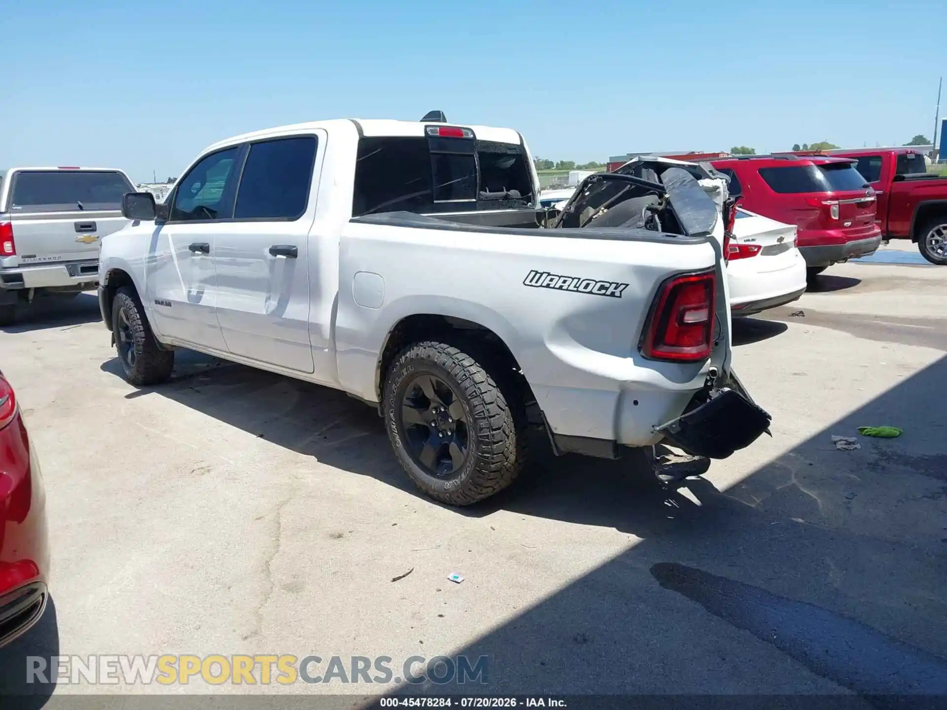 3 fotografías del automóvil dañado 1C6SRFGP0SN609803 RAM 1500 2025