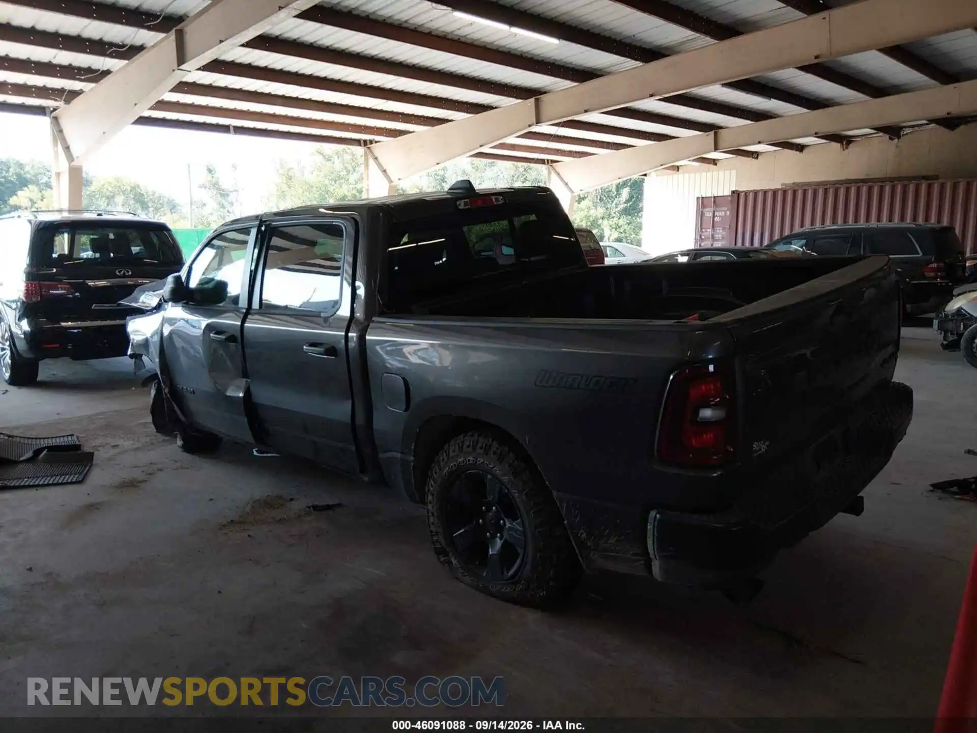 3 Photograph of a damaged car 1C6SRFGP0SN703583 RAM 1500 2025
