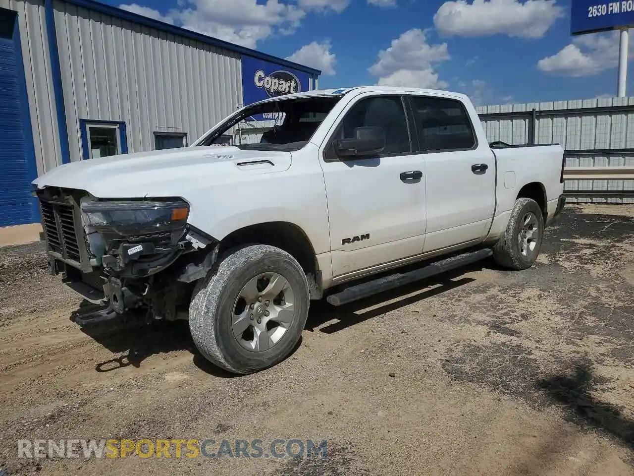 1 Photograph of a damaged car 1C6SRFGP0SN708539 RAM 1500 2025