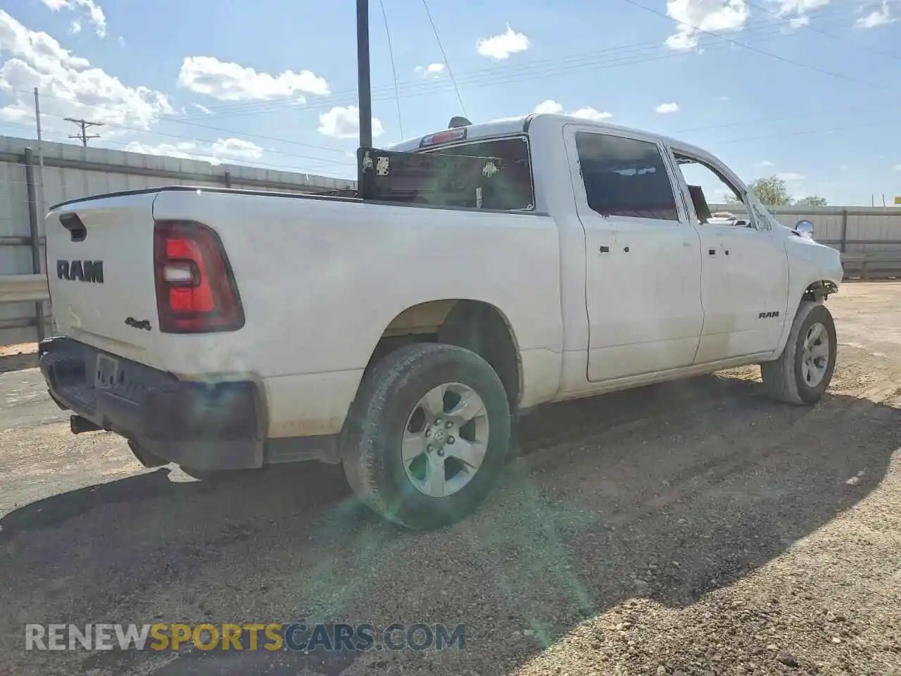 3 Photograph of a damaged car 1C6SRFGP0SN708539 RAM 1500 2025