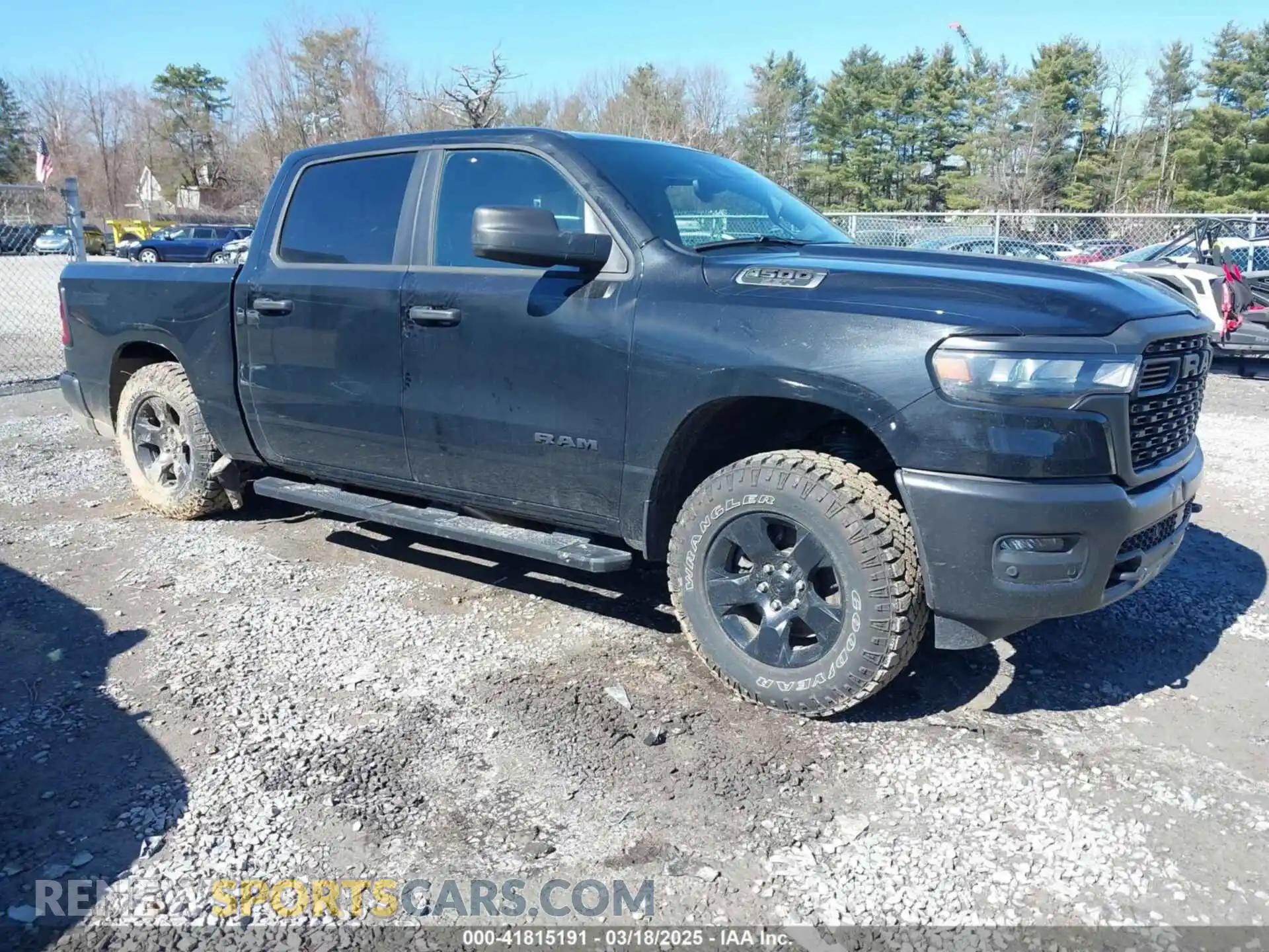 1 Photograph of a damaged car 1C6SRFGP7SN614013 RAM 1500 2025