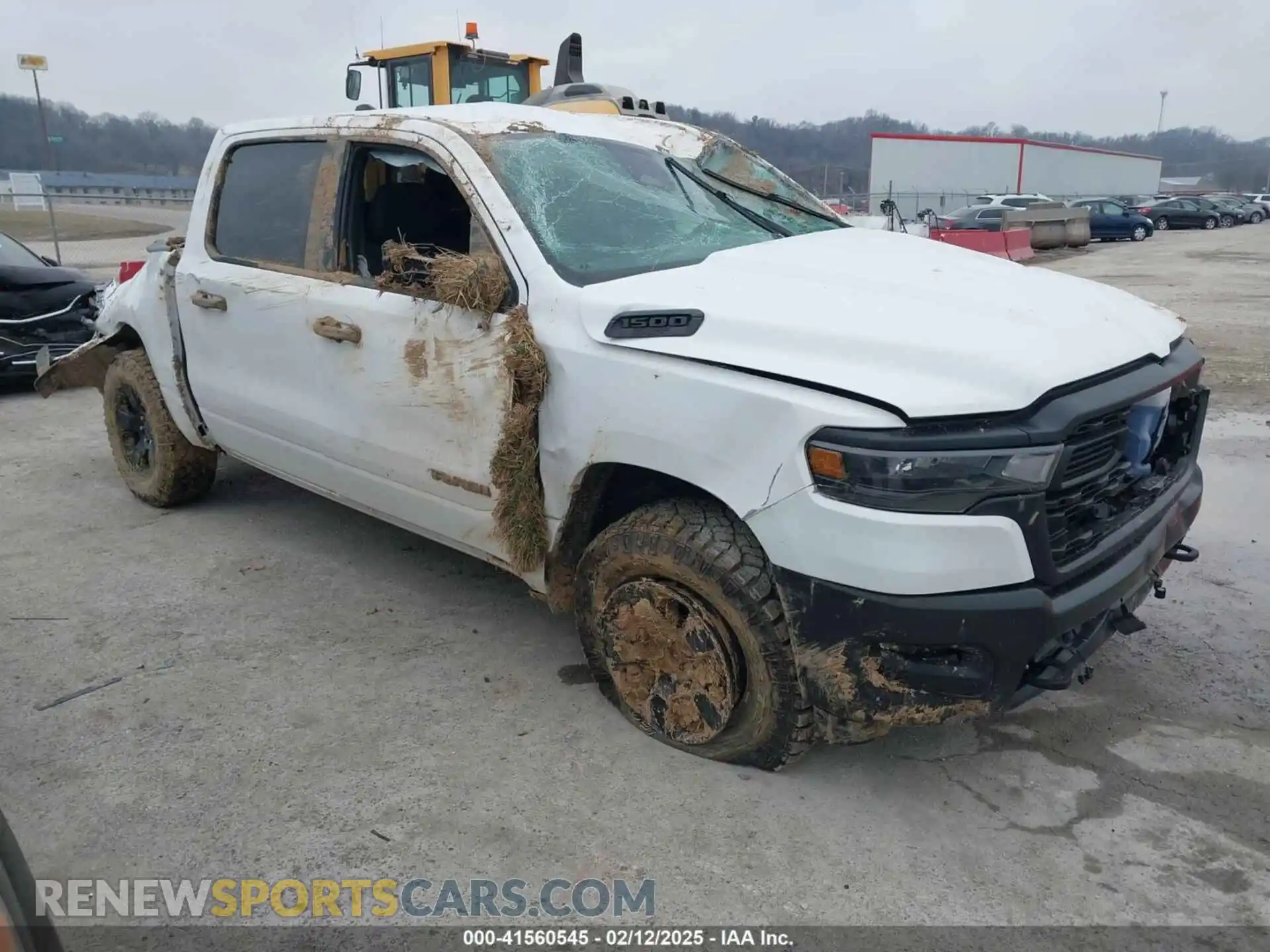 1 Photograph of a damaged car 1C6SRFGPXSN605029 RAM 1500 2025