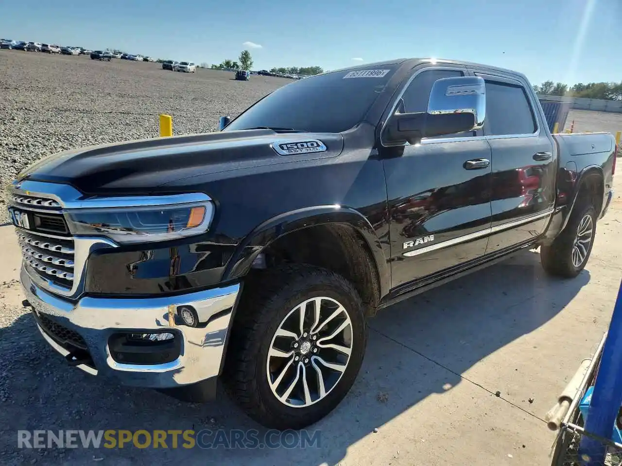 1 Photograph of a damaged car 1C6SRFHP1SN618914 RAM 1500 2025