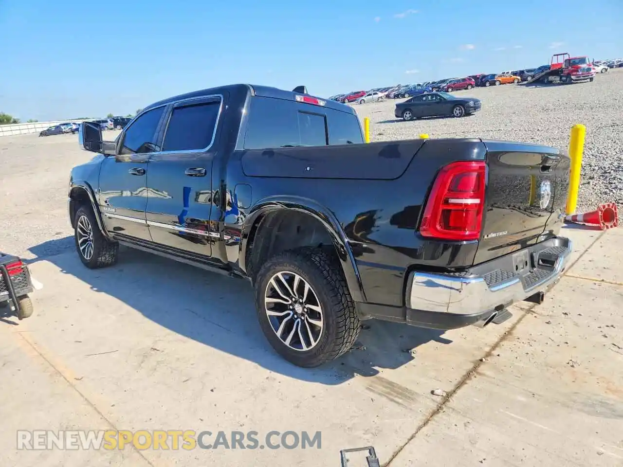 2 Photograph of a damaged car 1C6SRFHP1SN618914 RAM 1500 2025