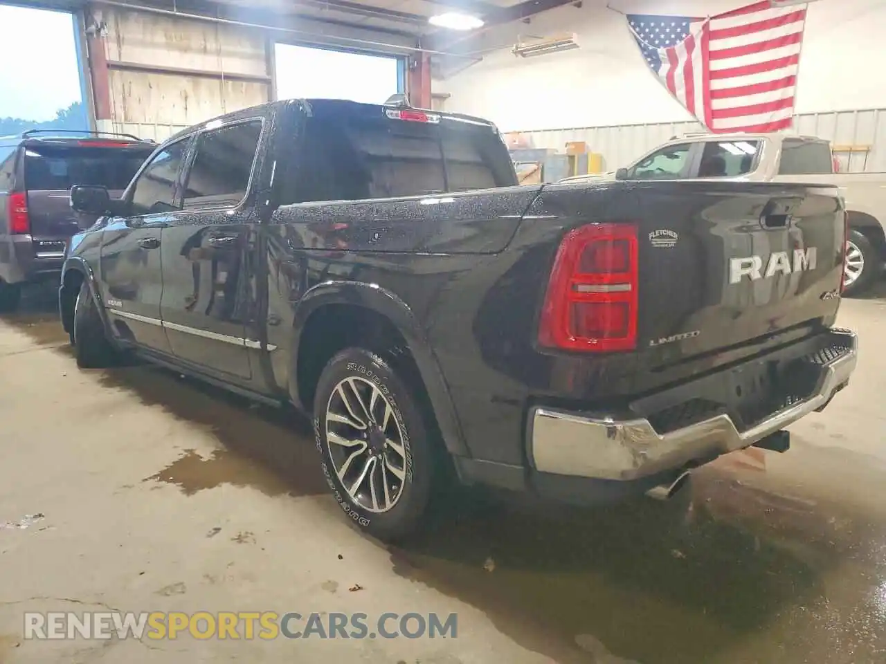 2 Photograph of a damaged car 1C6SRFHP3SN638842 RAM 1500 2025