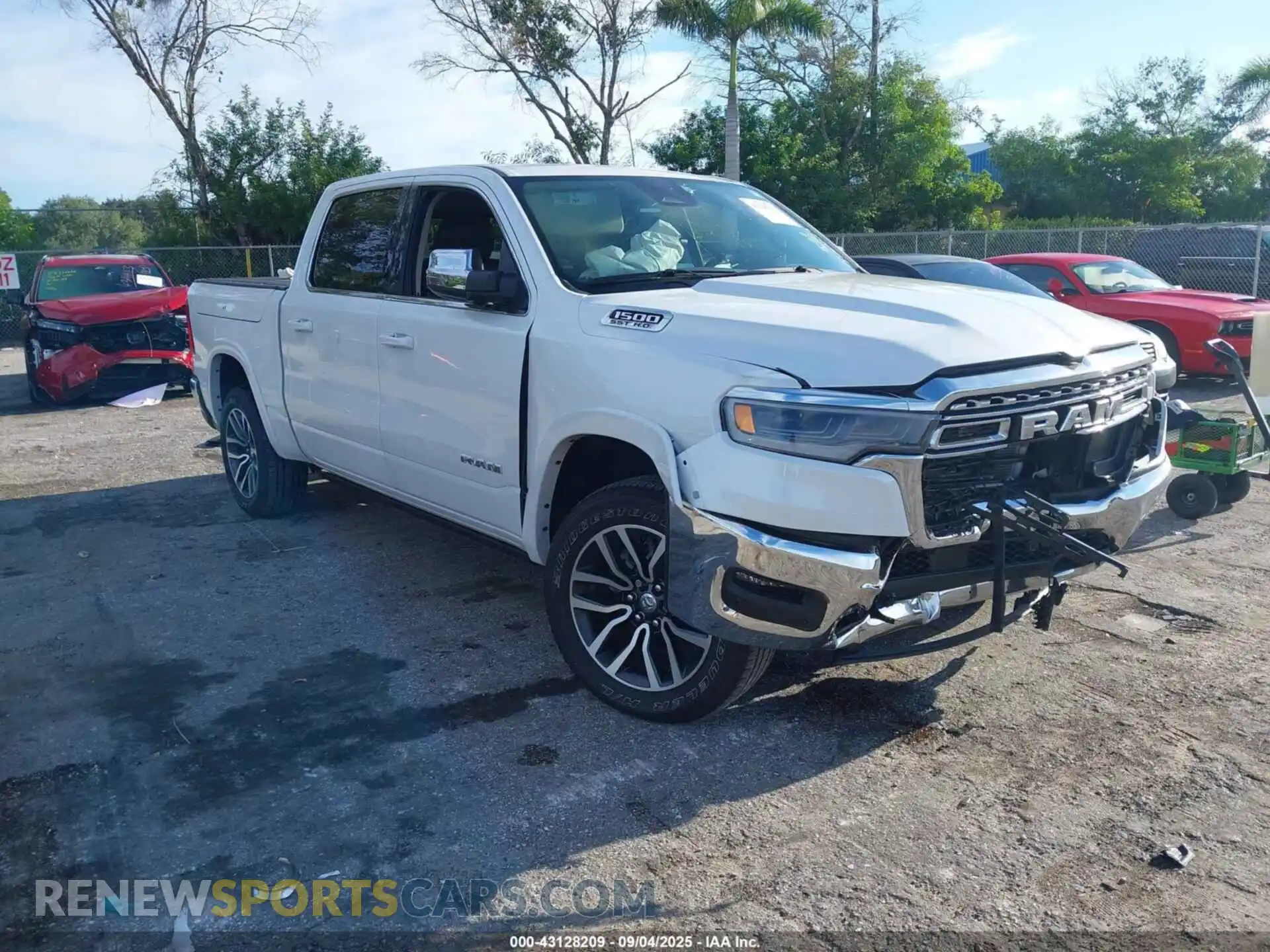 1 Photograph of a damaged car 1C6SRFHP7SN610025 RAM 1500 2025