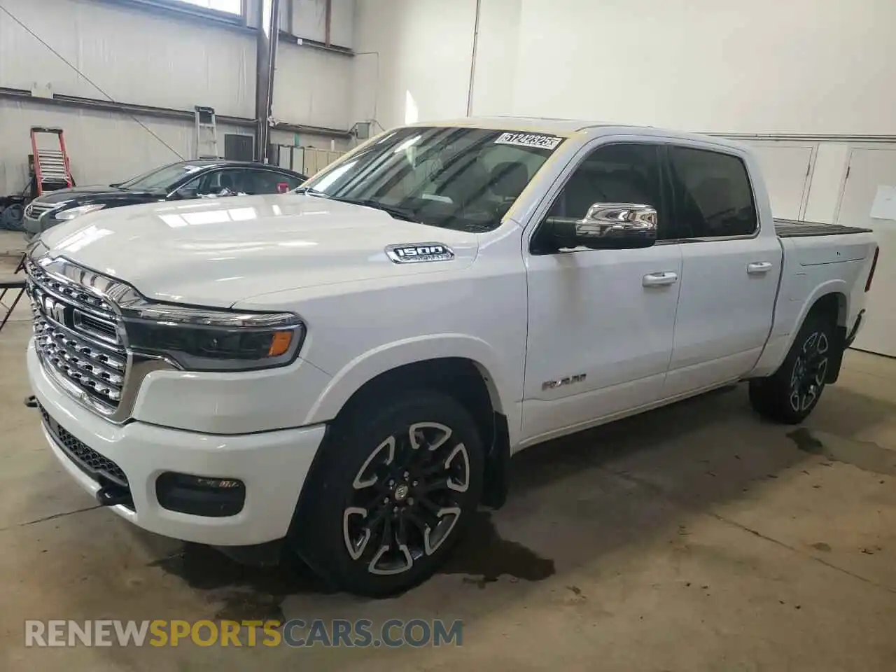 1 Photograph of a damaged car 1C6SRFHP8SN569078 RAM 1500 2025