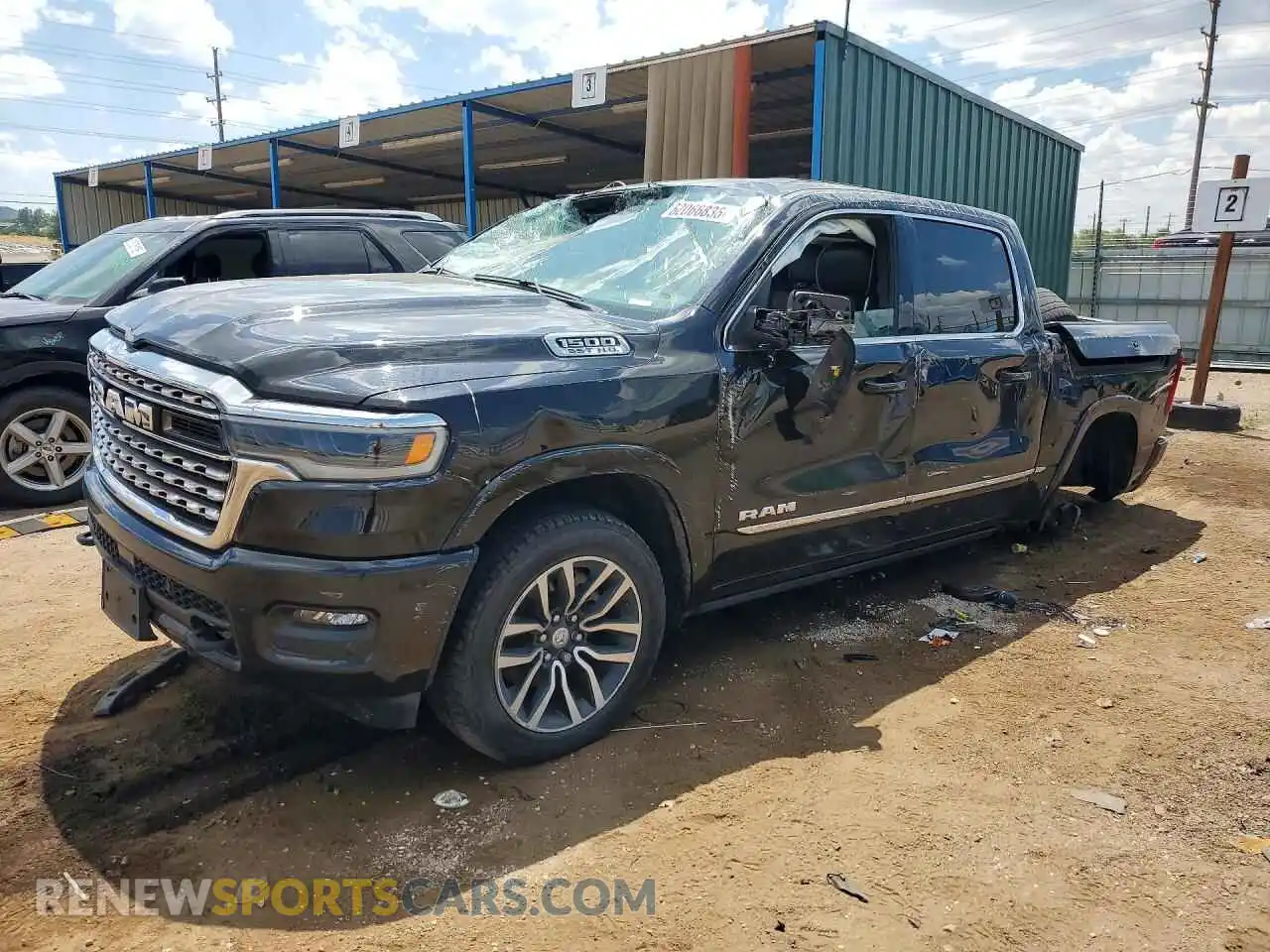 1 fotografías del automóvil dañado 1C6SRFHP8SN586897 RAM 1500 2025