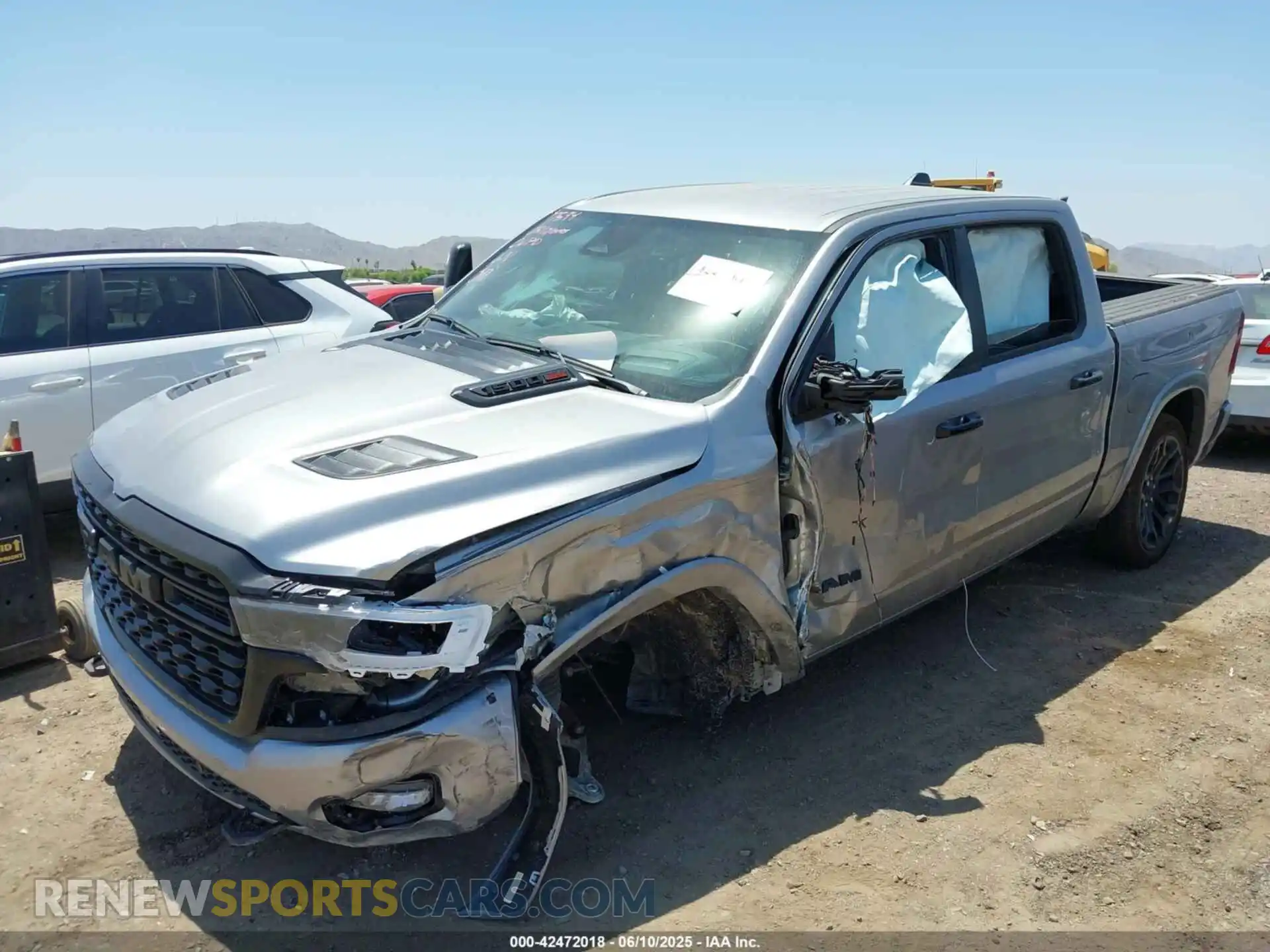 2 Photograph of a damaged car 1C6SRFHP8SN635113 RAM 1500 2025