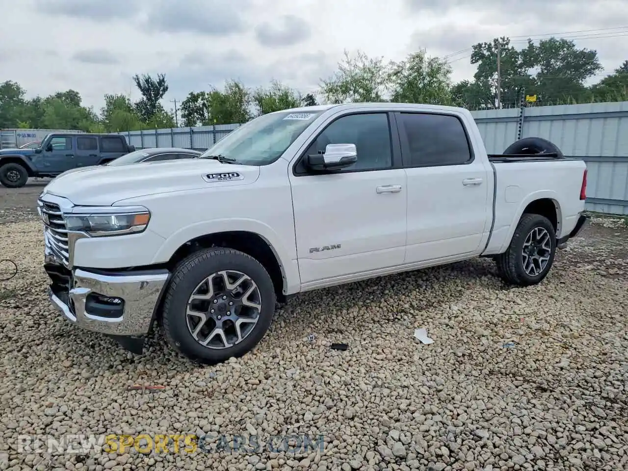 1 Photograph of a damaged car 1C6SRFJP2SN567594 RAM 1500 2025